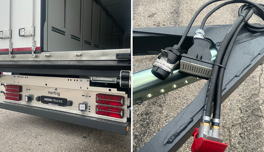 Norfrig FRC Släp Hedin Trucks